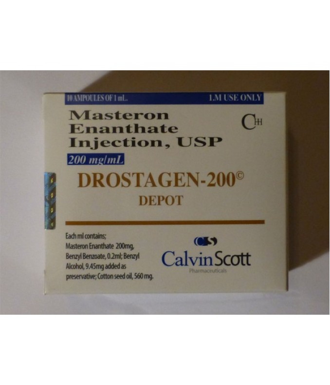 Drostagen-200 Depot, Calvin Scott 10 amps [200mg/1ml]