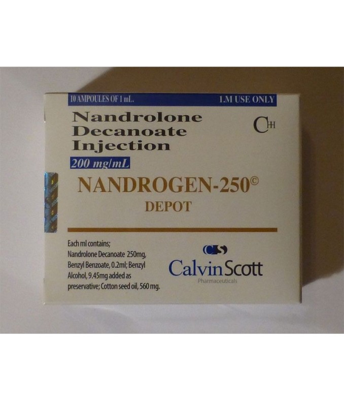 Nandrogen-250 Depot, Calvin Scott 10 amps [250mg/1ml]