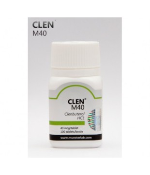 Clen M40, Munster Laboratories 100 tabs [40mcg/1tab]