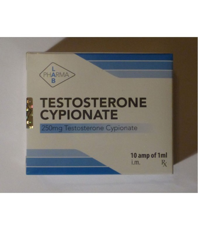 Testosterone Cypionate, Pharma Lab 10 amps [250mg/1ml]
