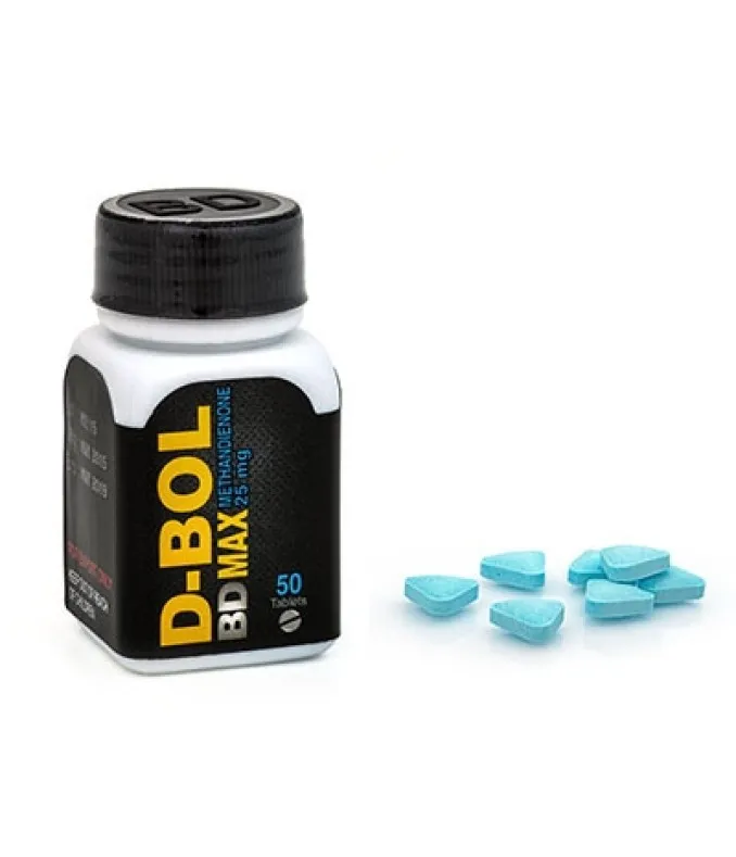 D-Bol BD Max, Black Dragon 50 tabs [50mg/1tab]