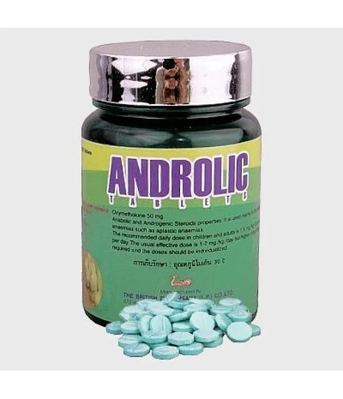 Androlic, British Dispensary 100 tabs [50mg/1tab]