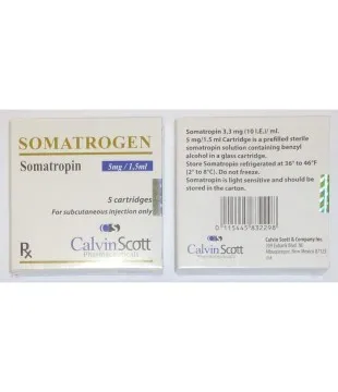 Somatrogen 5mg, Calvin Scott 5 amps [15IU/1amp]