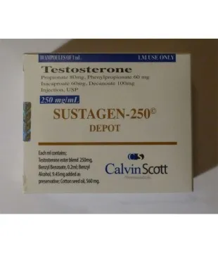 Sustagen-250 Depot, Calvin Scott 10 amps [250mg/1ml]