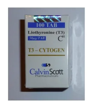 T3-Cytogen, Calvin Scott 100 tabs [50mcg/1tab]