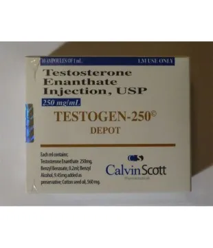 Testogen-250 Depot, Calvin Scott 10 amps [250mg/1ml]