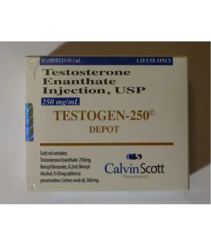 Testogen-250 Depot, Calvin Scott 10 amps [250mg/1ml]