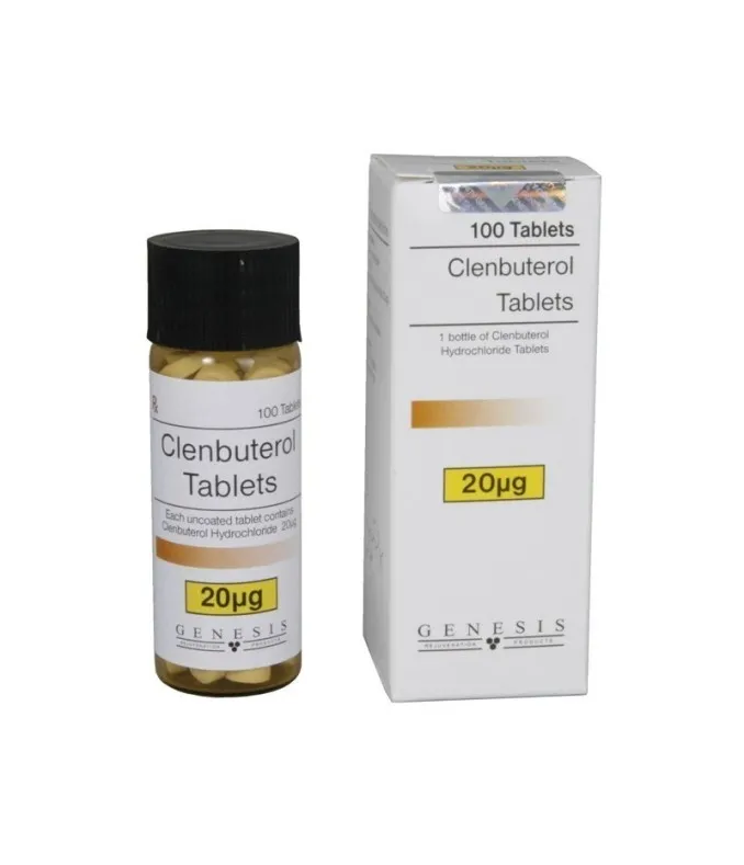 Clenbuterol, Genesis 100 tabs [20mcg/1tab]