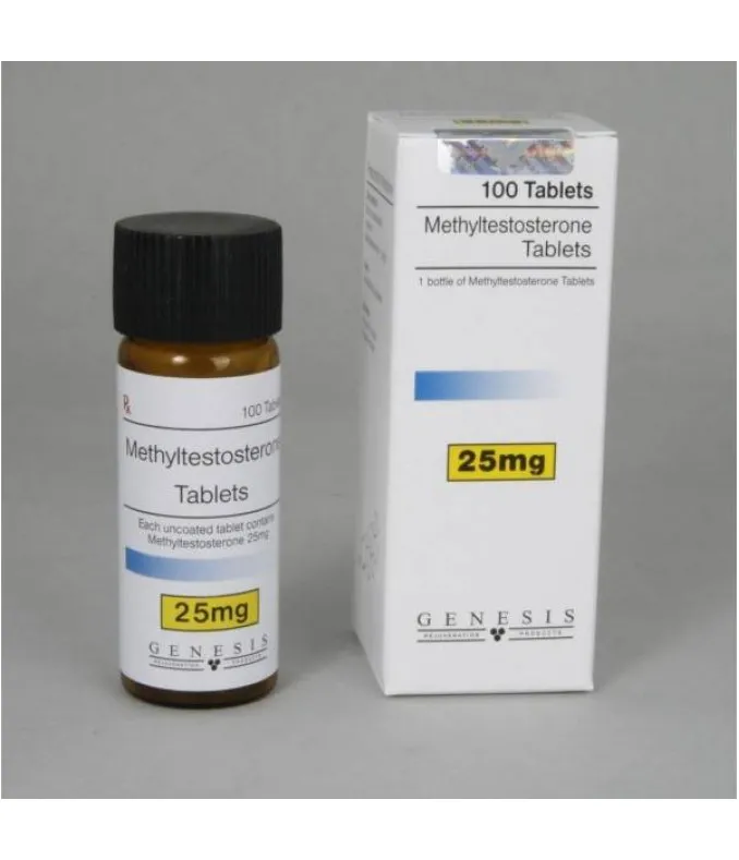 Methyltestosterone, Genesis 100 tabs [25mg/1tab]