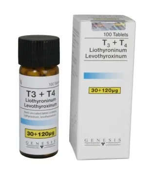 T3+T4, Genesis 100 tabs [30+120mcg/1tab]