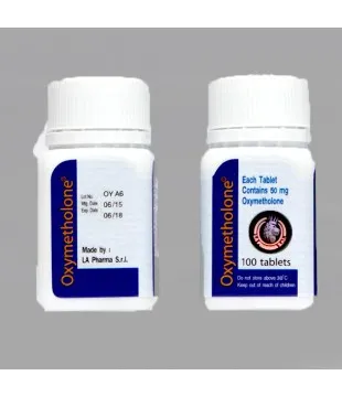 Oxymetholone, LA Pharma 100 tabs [50mg/1tab]