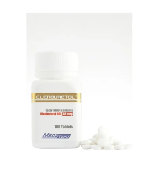 Clenbuterol, Meditech 100 tabs [40mcg/1tab]
