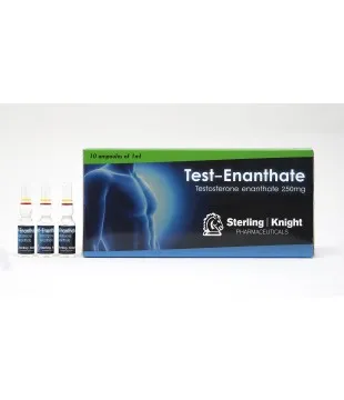 Test-Enanthate, Sterling Knight 10 amps [250mg/1ml]