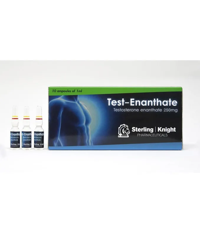 Test-Enanthate, Sterling Knight 10 amps [250mg/1ml]