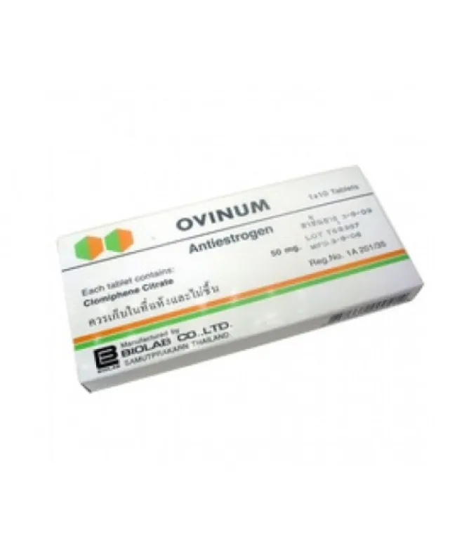 Clomid, Ovinum 30 tabs [50mg/1tab]